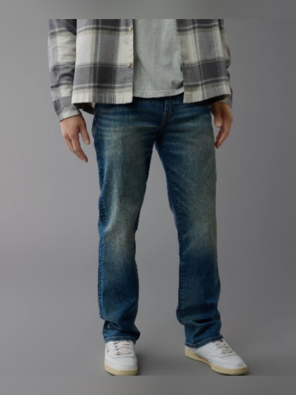 AE AirFlex+ Original Bootcut Jean - Medium Tinted